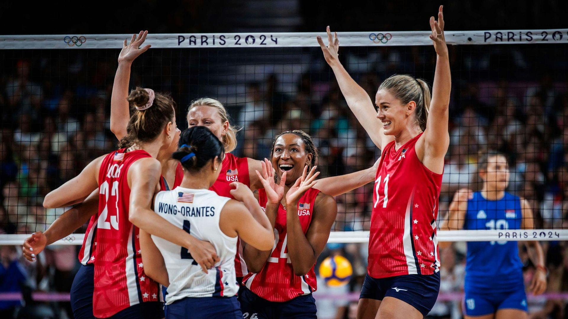 Paris 2024: Reigning Olympic champions USA escape world champions Serbia in five-set volleyball thriller